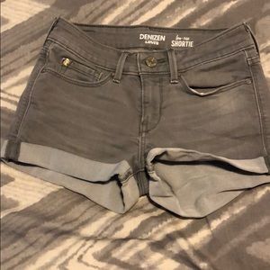 Denizen from Levi’s gray denim shorts